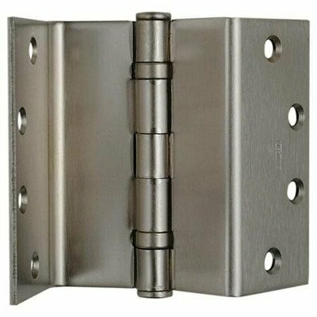 BEST HINGES 3-1/2in Steel Full Mortise Std Weight Swing Clear Hinge for Square Edge Doors #054503 Satin Brass F2483124